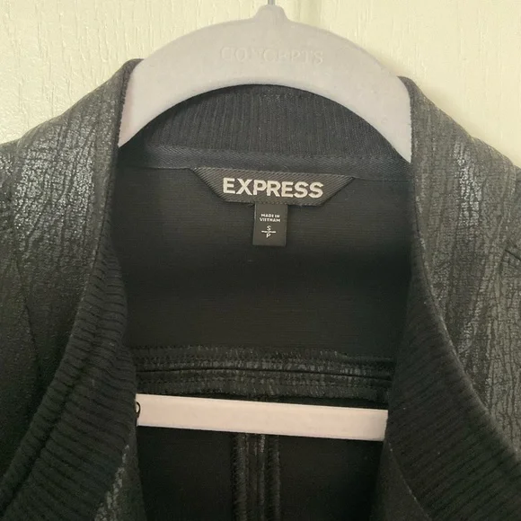 Express black jacket size small - Picture 2 of 4